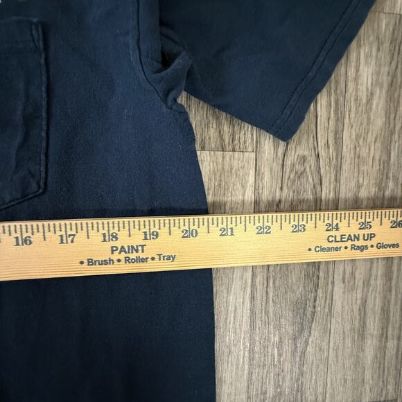 Salt Life Hook Reel Release T-Shirt Blue Pocket Graphic Tee Offshore Classic - Picture 4 of 4